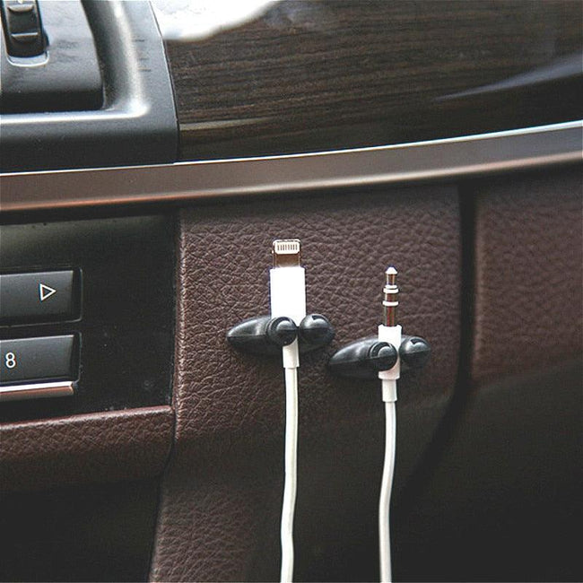Cable Organizer Clips — 8-Pack