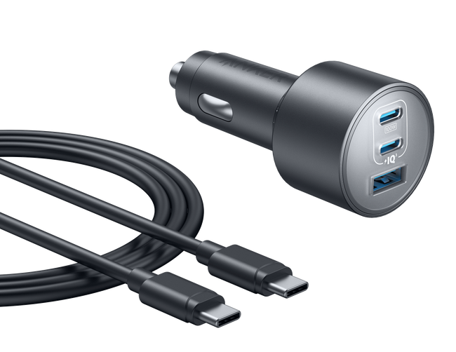Anker Nano Car Charger (167.5W, 3 Ports)